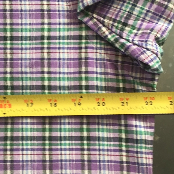 Ralph Lauren woven cotton long sleeve button down (Classic Medium) - Picture 9 of 10